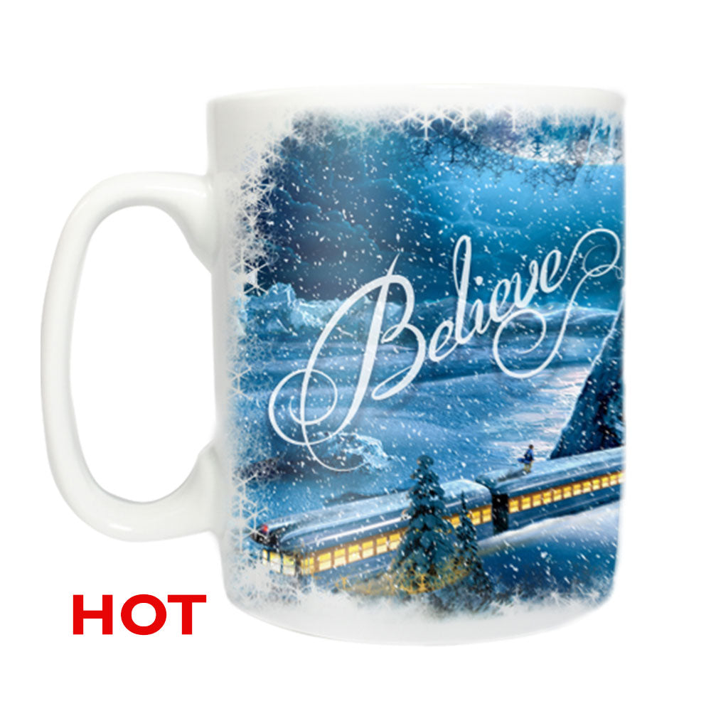 The Polar Express (Believe) Morphing Mugs® Heat-Sensitive Clue Mug MMUGC529